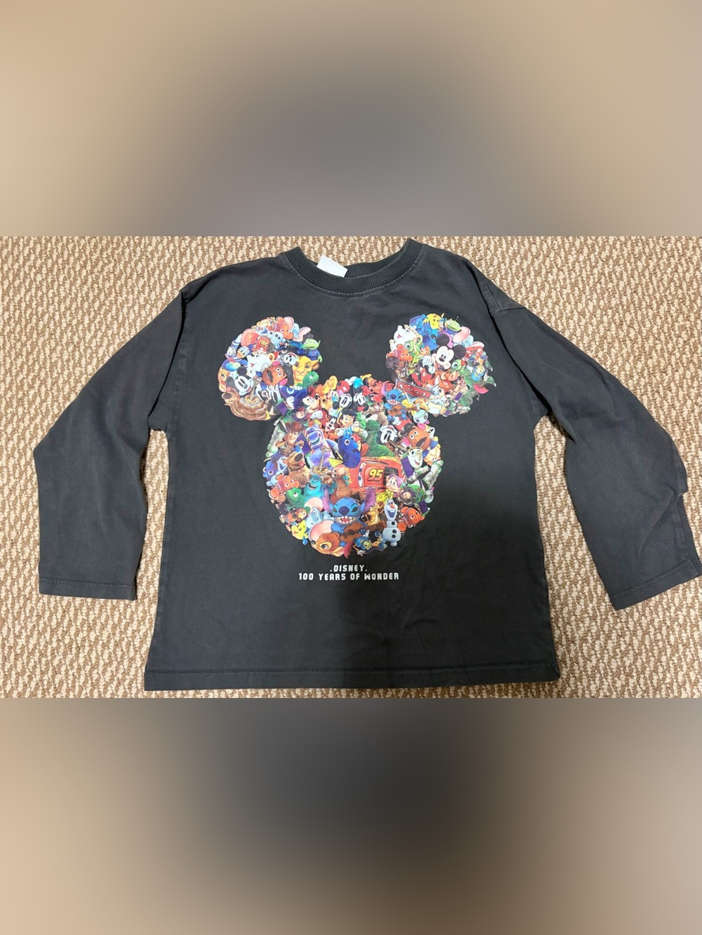 Zara Kids size 5-6 years disney 100 Long-Sleeve